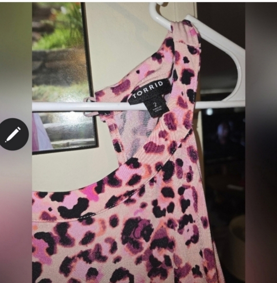 Like New Torrid 2x Studio Knit Goddess Neck Romper - Picture 4 of 6